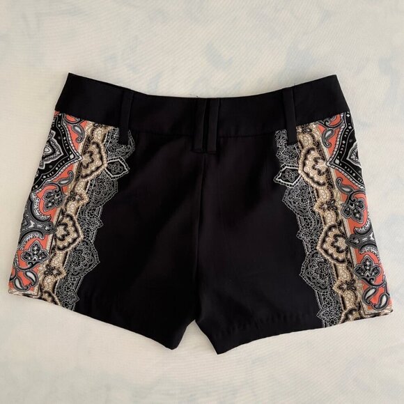 Cache Vintage Bandana Print Mini Shorts - Picture 1 of 6